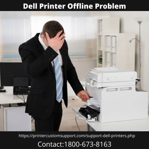 Dell Printer Offline Problem
Dell Printer offline is the most common error that is faced by users. This error can take a toll on work productivity and stop you from printing important documents. The Dell printer offline problem can occur all of a sudden leaving you in the middle of unfinished printing work.
For more Information
Contact: 1800-673-8163
Visit: https://printercustomsupport.com/support-dell-printers.php