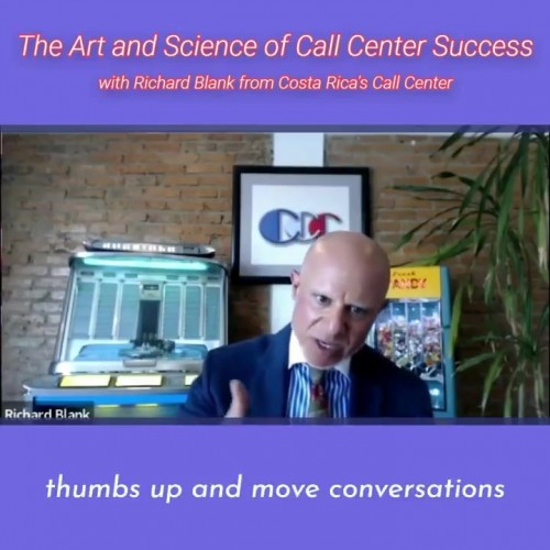 In this episode, Richard Blank and I, talk about his experiences in developing and building call cen